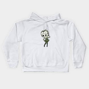 Marionette Skull Doll Kids Hoodie